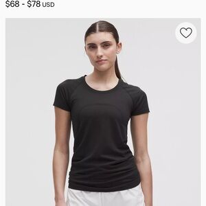 Swiftly Tech Short-Sleeve Shirt 2.0
Hip Length Black size 6